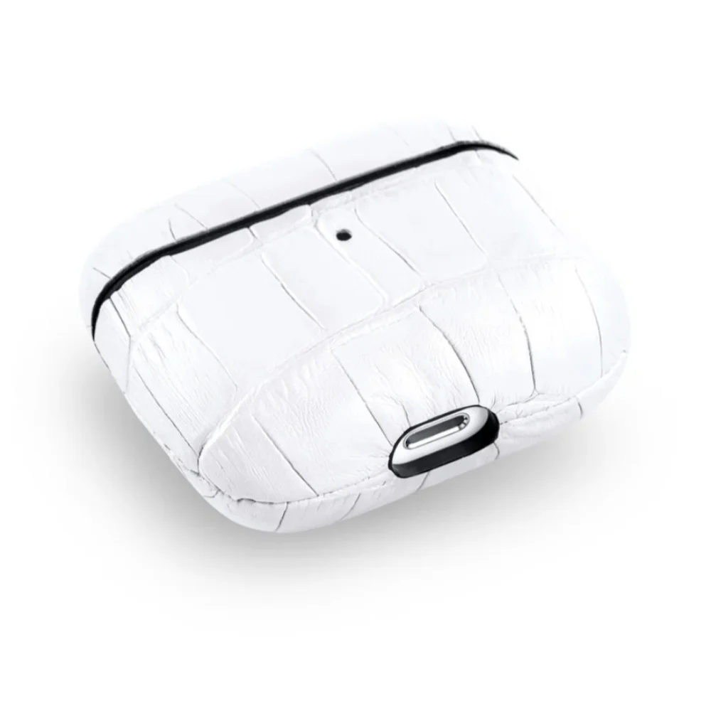 Longvadon white leather